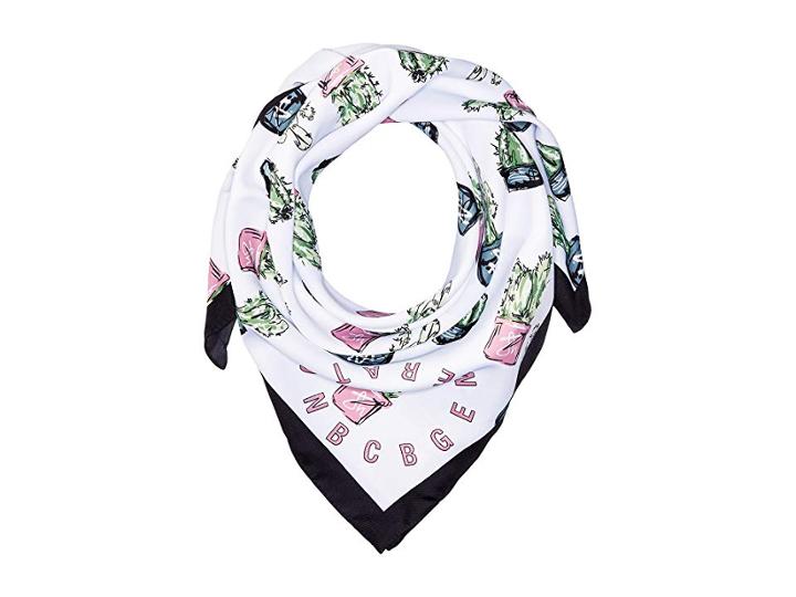 Bcbgeneration Cactus Conversational Bandana (white) Scarves