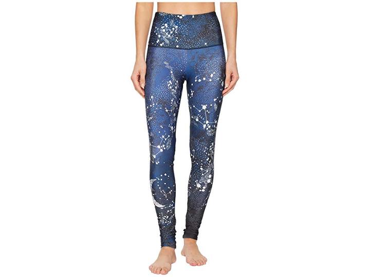Onzie High Rise Graphic Leggings (constellation) Women's Casual Pants