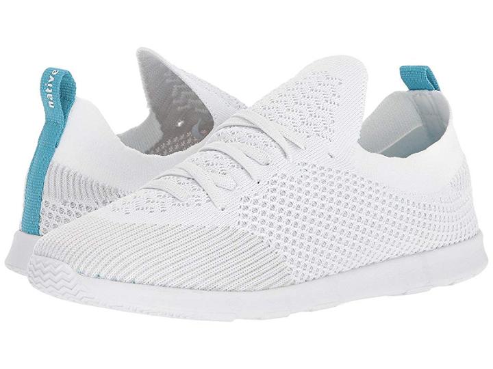 Native Kids Shoes Ap Mercury Liteknit (big Kid) (shell White/shell White) Girls Shoes
