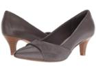 Clarks Linvale Vena (grey Leather/nubuck Combi) Women's  Shoes