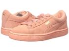 Puma Kids Suede Jr (big Kid) (desert Flower/desert Flower) Kids Shoes