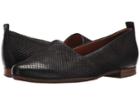 Paul Green Perry Flat (black Leather) Women's Shoes
