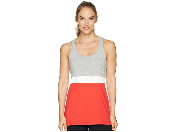 New Balance Nb Athletic Novelty Tank Top (cerise/athletic Grey/white) Women's Sleeveless