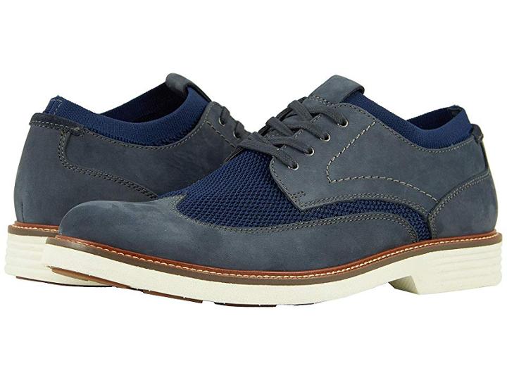 Dockers Paigeland (navy Knit/nubuck) Men's Shoes
