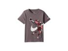 Nike Kids Brush Basketball Player Tee (little Kids) (steel) Boy's T Shirt