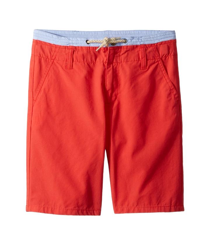 Janie And Jack Double Waistband Flat Front Shorts (toddler/little Kids/big Kids) (multicolor) Boy's Shorts