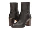 Michael Michael Kors Chase Ankle Boot (dark Brown) Women's Boots