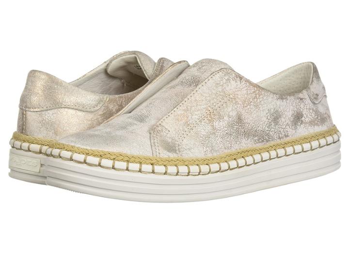 J/slides Karla (soft Pink Metallic) Women's Shoes