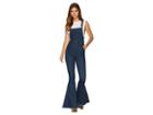 Show Me Your Mumu Berkeley Bell Overalls (dark Rainstorm) Women's Overalls One Piece