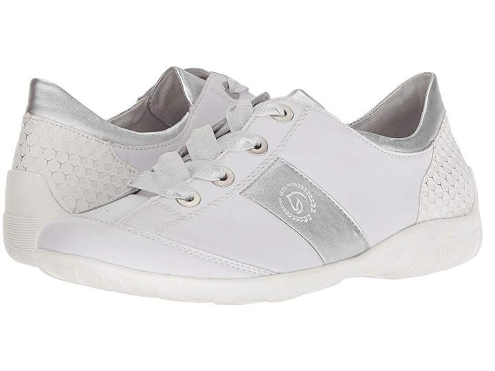 Rieker R3404 Liv 04 (weiss/silver/weiss/silber) Women's Shoes