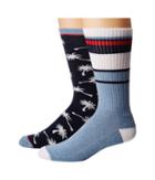 Ugg 2-sock Gift Set (multi) Men's Crew Cut Socks Shoes