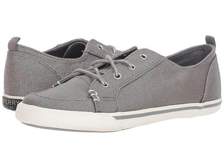 Sperry Kids Lounge Ltt (little Kid/big Kid) (grey 1) Girl's Shoes