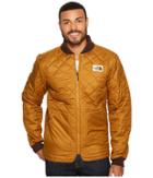 The North Face Cuchillo Insulated Jacket (golden Brown) Men's Coat