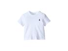 Ralph Lauren Baby 20/1 Jersey Cotton Tee (infant) (white) Boy's T Shirt