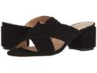 Sesto Meucci Malaga (black Suede) Women's Sandals