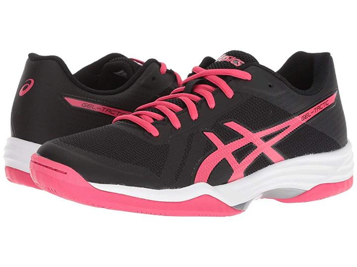 Asics Gel-tactic 2 (performance Black/pixel Pink) Women's Volleyball Shoes