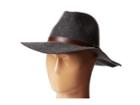 Michael Stars Oh My Darling Wide Brim Hat (heather Smoke) Fedora Hats