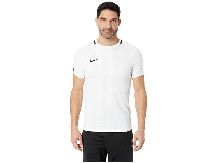 Nike Dry Academy Short Sleeve Top Gx (white/black/black) Men's Clothing