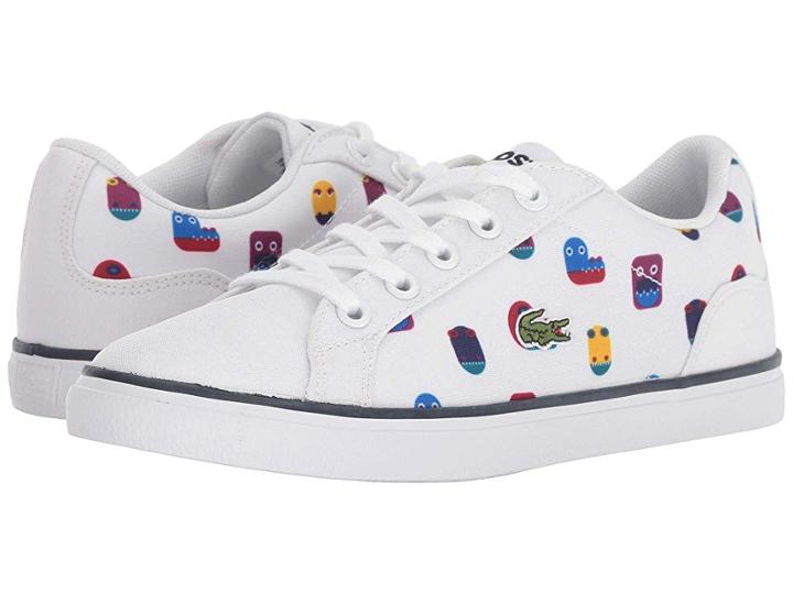 Lacoste Kids Lerond (little Kid) (white/white) Kid's Shoes