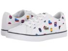 Lacoste Kids Lerond (little Kid) (white/white) Kid's Shoes
