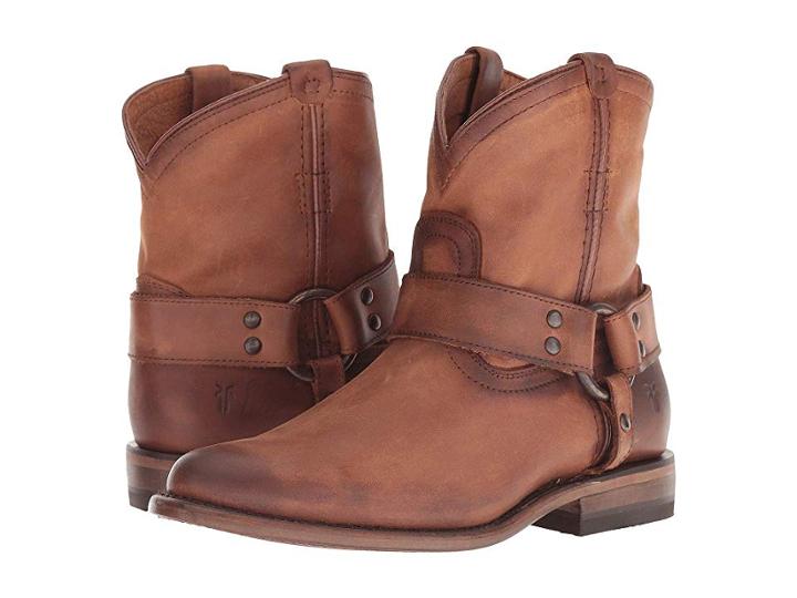 Frye Wyatt Harness (cognac) Women's Boots