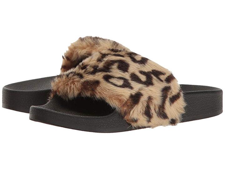 Steve Madden Kids Jsoftey (little Kid/big Kid) (leopard) Girl's Shoes