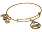 Alex And Ani Pga Golf Expandable Bangle (rafaelian Gold) Bracelet