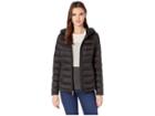 French Connection Hooded Short Puffer (black) Women's Coat