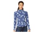 Obermeyer Siena Fleece Top (indigo Shadow) Women's Fleece