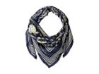 Lauren Ralph Lauren Sonia Silk Twill Scarf (navy) Scarves