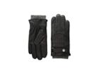 Polo Ralph Lauren Quilted Racing Gloves (black) Over-mits Gloves