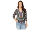 Rock And Roll Cowgirl Sweater Pullover 48h8303 (multi) Women's Sweater