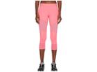 Adidas By Stella Mccartney Performance Essentials 3/4 Tights Cg0892 (solar Pink) Women's Casual Pants