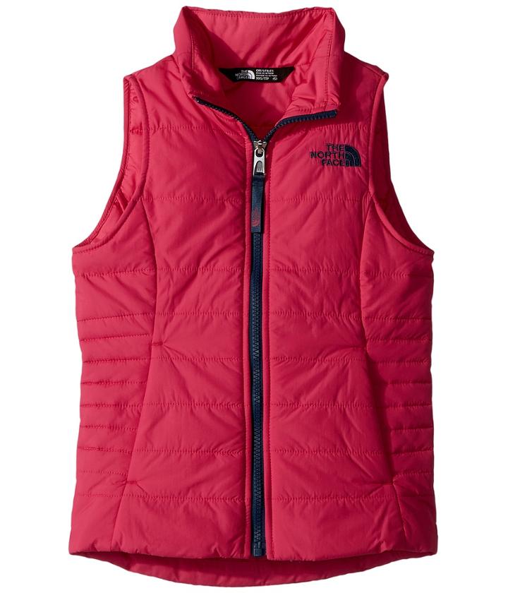 The North Face Kids All Season Insulated Vest (little Kids/big Kids) (petticoat Pink) Girl's Vest