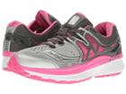 Saucony Hurricane Iso 3 (grey/pink/white) Women's Shoes