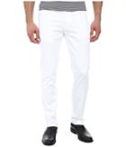 Hudson Blake Slim Straight In White (white) Men's Jeans