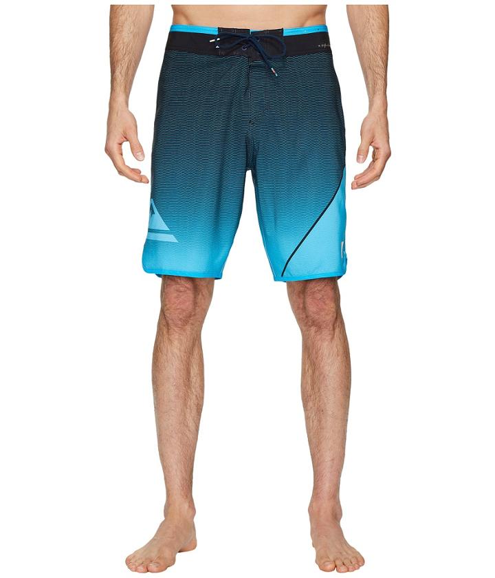 Quiksilver Highline New Wave 20 Boardshorts (atomic Blue) Men's Swimwear