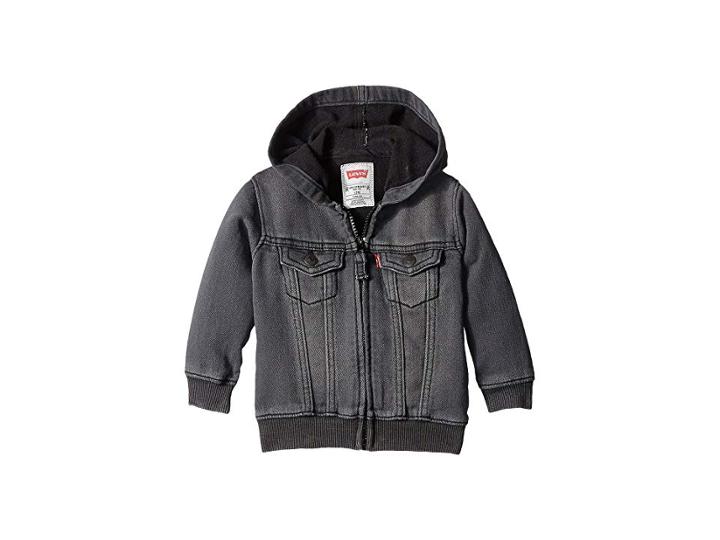 Levi's(r) Kids Indigo Knit Hoodie (infant) (pebble Grey) Boy's Sweatshirt