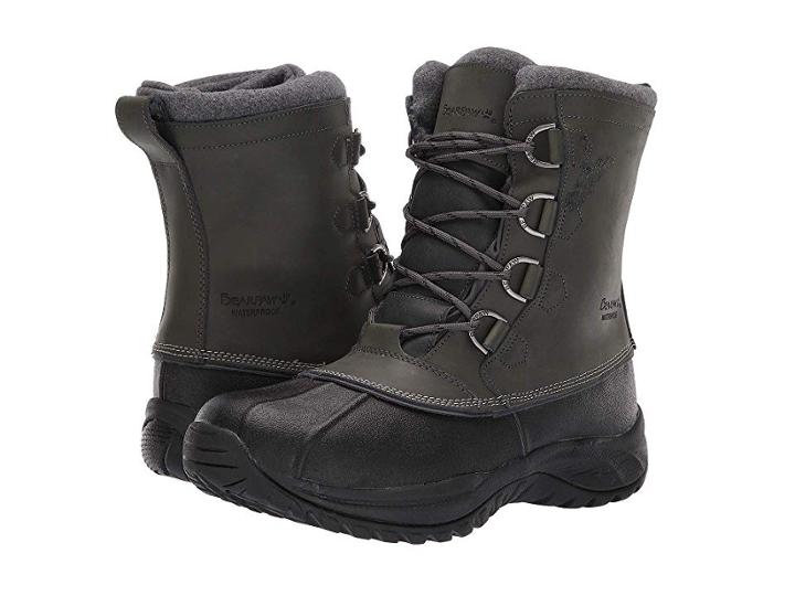 Bearpaw Colton (gray Wool) Men's  Shoes