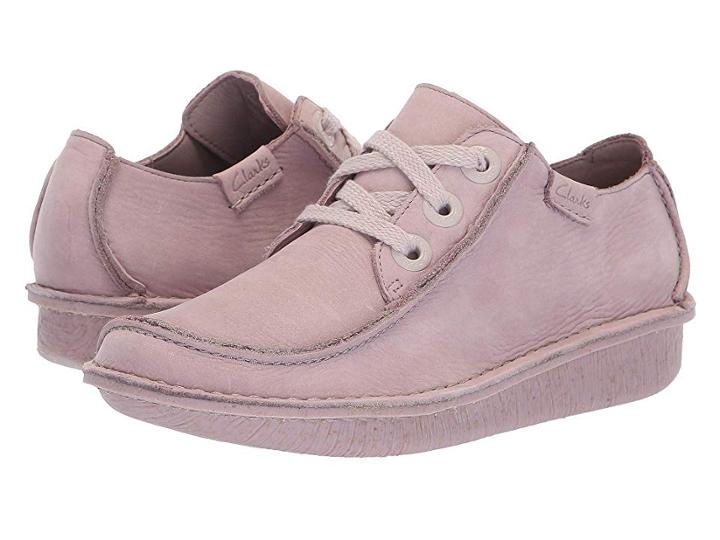Clarks Funny Dream (dusty Pink Nubuck) Women's Lace Up Casual Shoes