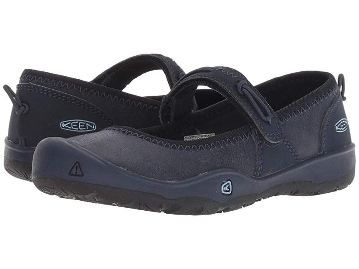 Keen Kids Moxie Mary Jane (little Kid/big Kid) (blue Nights/blue Fog) Girl's Shoes