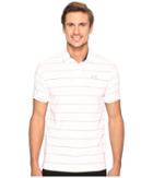 Under Armour Golf Ua Playoff Polo (white/academy/steel) Men's Short Sleeve Knit