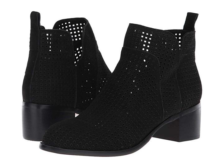Franco Sarto Richland 3 (black Smooth Satin Nubuck) Women's Shoes