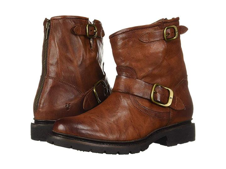 Frye Vanessa 6 (cognac) Women's Boots