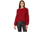 Amuse Society Rodas Sweater (crimson) Women's Sweater