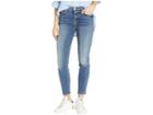 7 For All Mankind High-waisted Ankle Skinny In Authentic Medium (authentic Medium) Women's Jeans