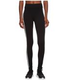 No Ka'oi Kaua Kala Leggings (black/white/silver) Women's Casual Pants