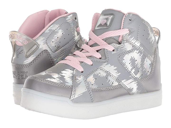 Skechers Kids E-pro-reflecti-fab (little Kid/big Kid) (silver) Girl's Shoes