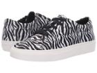 Katy Perry The Sprinkle (black/white Zebra Print Stretch Satin) Women's Shoes