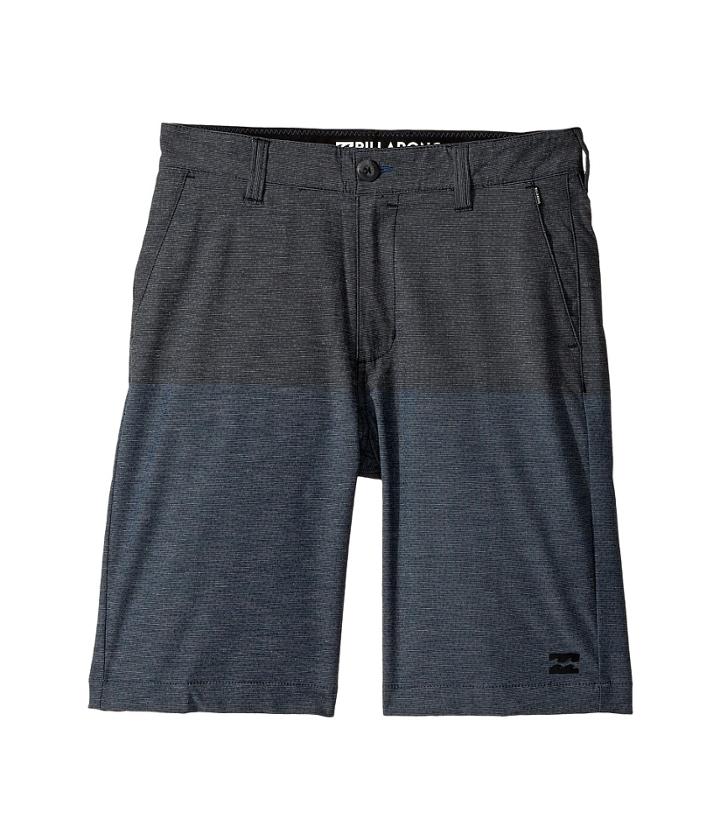 Billabong Kids Crossfire X Line Up Short (big Kids) (navy) Boy's Shorts